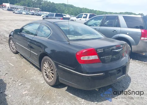 2004 Chrysler Sebring Limited из США, поврежденный, VIN 4C3AG52H74E138808